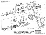 Bosch 0 601 174 142 Percussion Drill 240 V / GB Spare Parts